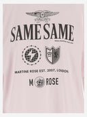 Martine Rose Cotton T Shirt With Logo