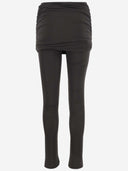 Leggings in crepe in maglia blumarine