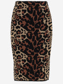 Blumarine Viscose Blend Skirt