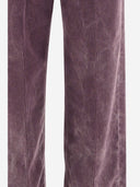 Pantaloni di velluto a velluto di cotone per haikure