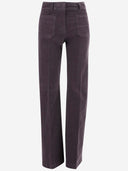 Ql2 Stretch Cotton Velvet Pants