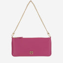 Pinko Leather Clutch -veske med logo