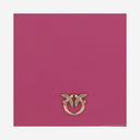 Pinko Leather Clutch -veske med logo