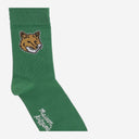 Maison Kitsune' Stretch Cotton Blend Socks With Logo