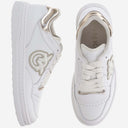 Pinko Leather Sneakers With Logo