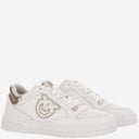 Pinko Leather Sneakers With Logo
