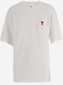 Ami Cotton T Shirt With Logo