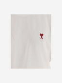 Ami Cotton T Shirt With Logo