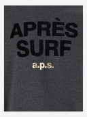 Apres surf bomullsblanding genser med logo