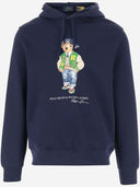 Polo Ralph Lauren Cotton Blend Hoodie With Polo Bear Pattern