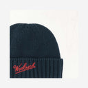 Woolrich Wool Beanie med logotyp