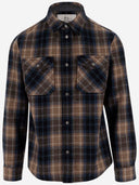 Woolrich Wool Shirt With Check Pattern