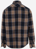 Woolrich Wool Shirt With Check Pattern