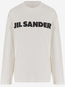 Jil Sander Long Sleeve T Shirt With Logo