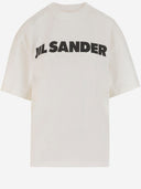 Jil Sander Cotton T Shirt With Logo