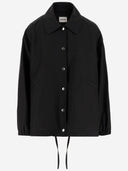 Jil Sander Cotton Jacket With Logo