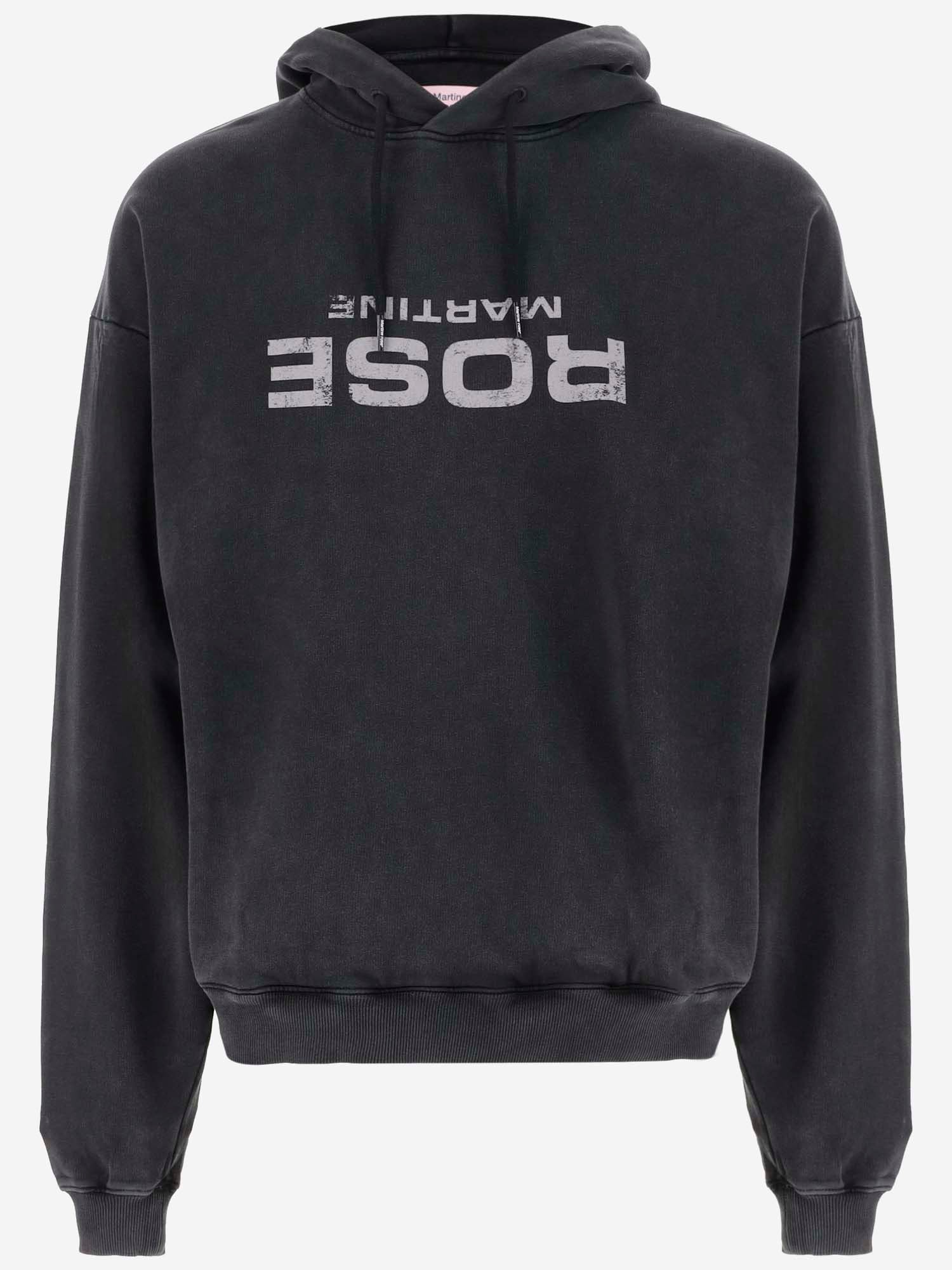 Sudadera de algodón Martine Rose con logotipo