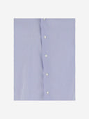 Gherardi Cotton Blend Shirt With Striped Pattern