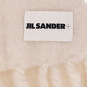Jil Sander Wool Blend Scarf With Logo