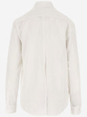 Pinko Viscose Blend Shirt With Striped Pattern