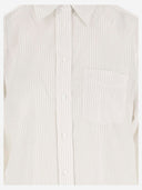 Pinko Viscose Blend Shirt With Striped Pattern