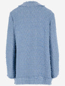 Dolce & Gabbana Cotton Blend Jacket With Logo