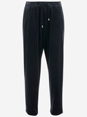Giorgio Armani Cotton And Cashmere Blend Pants