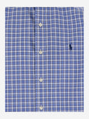 Polo Ralph Lauren Cotton Shirt avec motif de contrôle
