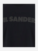 Jil Sander Cotton Jersey T Shirt With Logo
