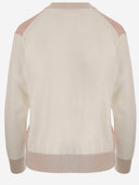 Maison Kitsune' Wool Cardigan With Fox Patch