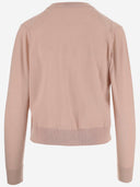 Maison Kitsune 'Wool Cardigan con Fox Patch