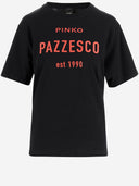 Pinko Cotton T Shirt With Logo