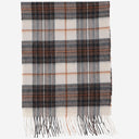 Alex Begg Cashmere Scarf con modello di assegno