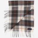 Alex Begg Cashmere Scarf con modello di assegno