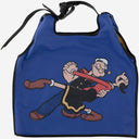 Anita Bilardi Leather And Wool Shoulder Bag With Popeye Pattern