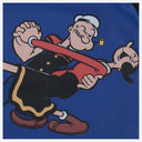 Anita Bilardi Leather And Wool Shoulder Bag With Popeye Pattern