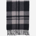 Alex Begg Cashmere Scarf With Check Pattern