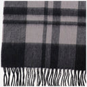 Alex Begg Cashmere Scarf With Check Pattern