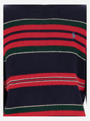 Polo ralph lauren lana e maglione cashmere con motivo a strisce