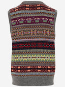 Polo Ralph Lauren Wool Vest With Geometric Pattern