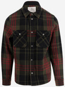 Camisa de lana de patrón de control de lana de Woolrich