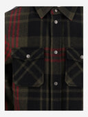 Camisa de lana de patrón de control de lana de Woolrich