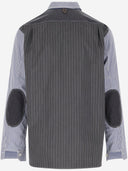 Camicia di cotone junya watanabe con motivo a strisce