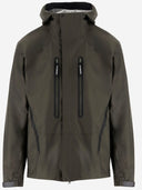 Y chaqueta de nylon de vagar con logotipo