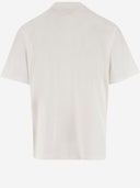 En wandel katoenen blend t -shirt met logo