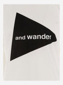 En wandel katoenen blend t -shirt met logo