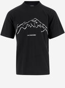 En wandel katoenen blend t -shirt met logo