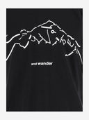 En wandel katoenen blend t -shirt met logo