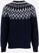 Maglione di lana Howlin con motivo geometrico