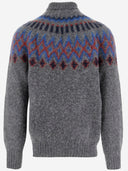 Howlin Wollpullover mit geometrischem Muster